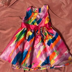 Beautiful multicolor dress size 3